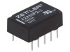 Releu electromagnetic DPDT 3VDC 1A PCB