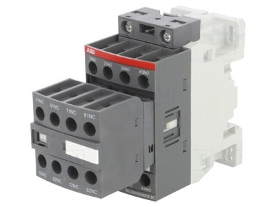 Contactor 8-polar 4NC 4NO 100-250V 3A foto