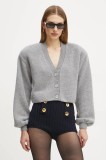 La Mania cardigan din l&acirc;nă MARI culoarea gri, LM.MARI