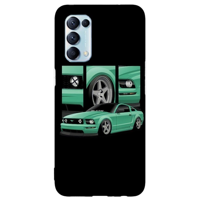 Husa compatibila cu Oppo Find X3 Lite model Minty Mustang, Silicon, TPU, Viceversa