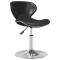 vidaXL Scaun de bucătărie, negru, piele ecologică 3088596