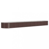 Cumpara ieftin Strat inaltat gradina 440x80x36 cm otel galvanizat