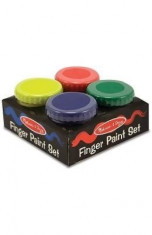 Finger Paint Set. Vopsea pentru pictura cu degetele foto