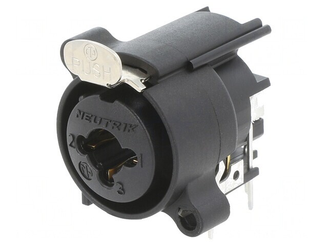 Soclu Jack 6,3mm XLR Mamă 90&deg; THT Combo