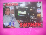 HOPCT 15198 SUEDIA --CARTE POSTALA RADIO AMATOR / RADIOAMATORI -CIRCULATA