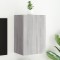 Gossi comoda tv de perete, gri sonoma 40,5x30x60 cm lemn prelucrat