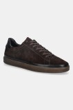 Vagabond Shoemakers sneakers din piele &icirc;ntoarsă LEO culoarea maro, 6096-040-31