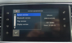 CITROEN harta navigatie SMEG SMEG+ SMEG+ iV2 TOUCHSCREEN 7&amp;quot; Europa ROMANIA 2023 foto