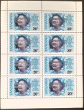Cumpara ieftin Tanzania regina Elisabeta II supratipar argint Caribbean royal visit 85, Mnh