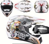 Casca Moto Atv Cross Enduro Downhill + Ochelari,marimi disponibile M-L-XL