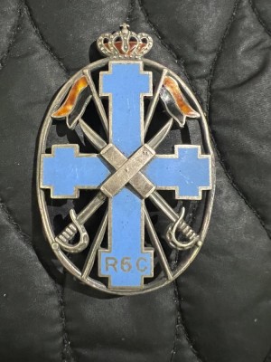 INSIGNA REGIMENTALA DE 7 ANI, REGIMENTUL 6 CALARASI foto