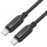 Cablu Date si Incarcare USB-C - USB-C Acefast C16-03, 60W, 1.2m, Negru