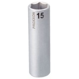 Proxxon 23544 - Capat cheie tubulara cu profil hexagonal interior 6 laturi 15 mm 3/8 inch
