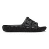 Papuci Crocs Classic Geometric Slide v2 Negru - Black, 36, 38, 39, 41