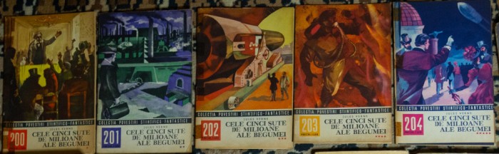 Jules Verne - Cele cinci sute de milioane ale Begumei (5 vol)