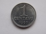 1 CENTAVO 1967 BRAZILIA