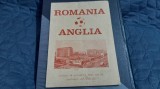 Program Romania - Anglia