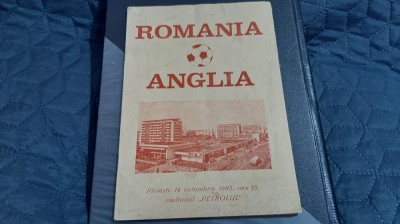 Program Romania - Anglia foto