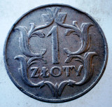 7.960 POLONIA 1 ZLOTY ZLOT 1929, Europa, Nichel