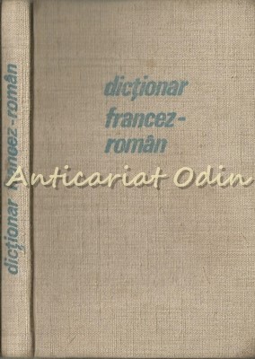 Dictionar Francez-Roman - Sanda Mihaescu-Boroianu foto