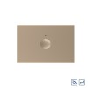 Modul intrerupator simplu cap scara / cap cruce wireless cu touch Livolo standard Italian, Serie noua SmartElectro IntelligentHouse