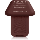 NYX Professional Makeup Buttermelt Bronzer crema Bronzant&atilde; culoare 03 Deserve Butta 5 g