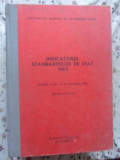 INDICATORUL STANDARDELOR DE STAT 1989-INSTITUTUL ROMAN DE STANDARDIZARE