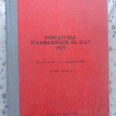 INDICATORUL STANDARDELOR DE STAT 1989-INSTITUTUL ROMAN DE STANDARDIZARE