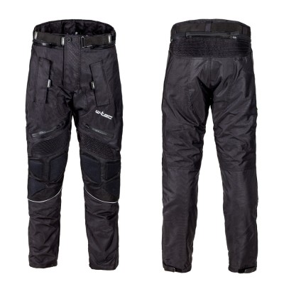 Pantaloni Moto Barbati W-TEC Rusnac NF-2607, M, Negru foto