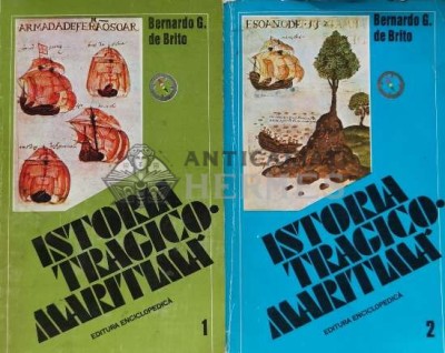 Istoria tragico-maritima (2 volume) - 1993 - Bernardo G. De Brito (C166) foto