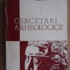 Cercetari Arheologice (volumul 3)/ Muzeul National de istorie