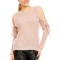 N530-5112 Bluza tricotata cu decupaj la maneci