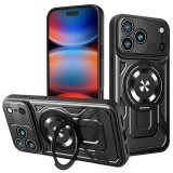 Husa iPhone 17 Pro Max Asteroid GSM RuggedCam, negru