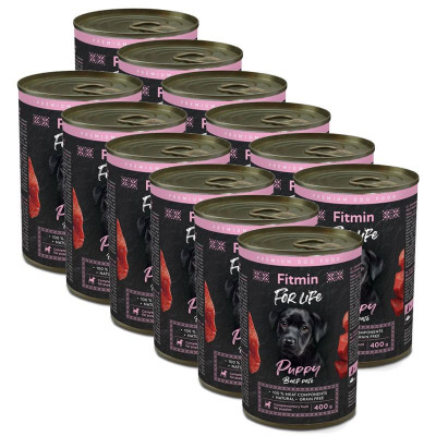 Konzerva Fitmin For Life PUPPY Beef 12 x 400 g foto