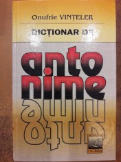 Dictionar de antonime foto