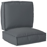 vidaXL Set de perne pentru palet 2 pcs Antracit 50 x 50 x 12 cm
