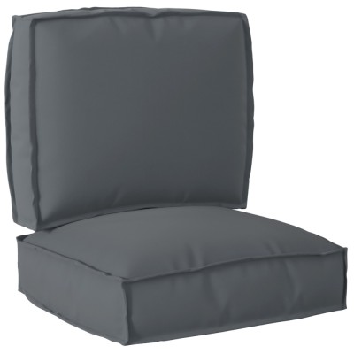 vidaXL Set de perne pentru palet 2 pcs Antracit 50 x 50 x 12 cm 3329039 foto