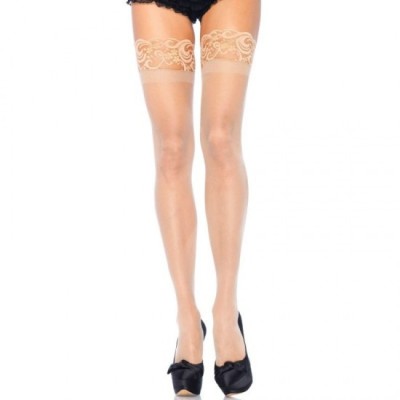LEG AVENUE - PLUS SIZE SHEER STAY UPS BEIGE PLUS SIZE foto