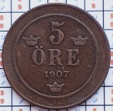 1073 Suedia 5 ore 1907 Oscar II (1872-1907) km 770