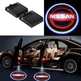 Set 2 Lampi Proiectoare Led Logo Universale Nissan