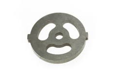 Sita inoxidabila nr 5 granulatie 3G, tip bob de fasole, diametru 54 mm, grosime 4 mm, pentru masina electrica de tocat carne