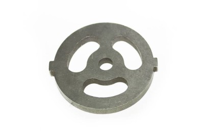 Sita inoxidabila nr 5 granulatie 3G, tip bob de fasole, diametru 54 mm, grosime 4 mm, pentru masina electrica de tocat carne foto