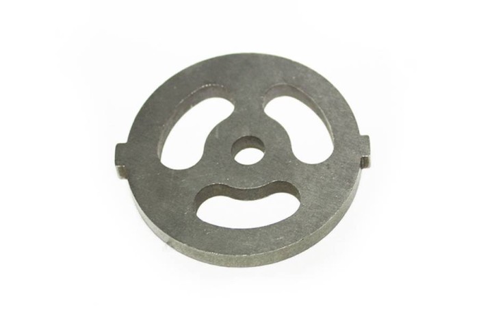 Sita inoxidabila nr 5 granulatie 3G, tip bob de fasole, diametru 54 mm, grosime 4 mm, pentru masina electrica de tocat carne