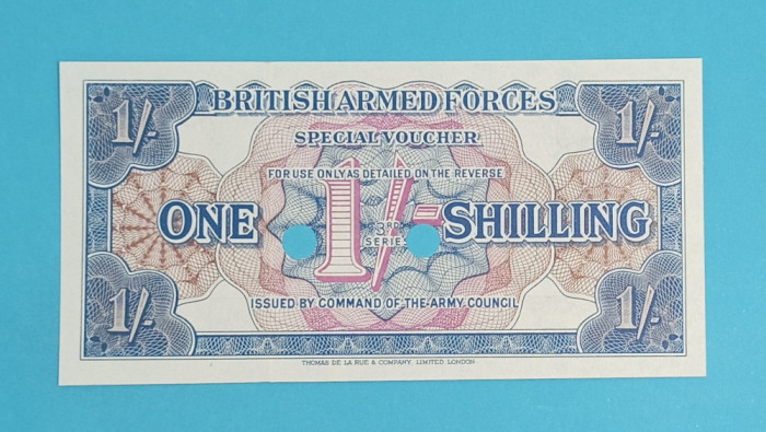 Marea Britanie 1 Shilling 1956 &#039;Fortele Armate Britanice&#039; UNC