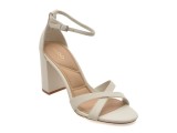 Sandale elegante ALDO albe, MELODIE 121, din piele naturala