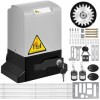 Kit automatizare poarta culisanta, max 600 kg, Lungime max 12 m, 2 x Telecomanda, 370 W, viteza 13 m/min, VivaTechnix