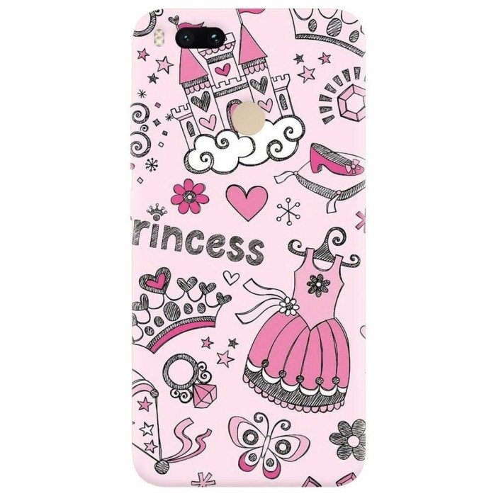 Husa silicon pentru Xiaomi Mi A1, Princess