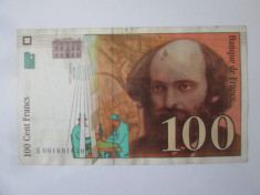 Franta 100 Francs/Franci 1997 foto