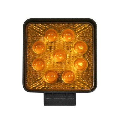 Lampa ceata cu 9 LED-uri 10-30V 27W unghi radiere 30 de grade tip spot Breckner Germany foto