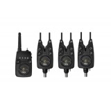 Set avertizori wireless Delphin FORZA LIFE+, statie + 3 avertizori, culoare neagra